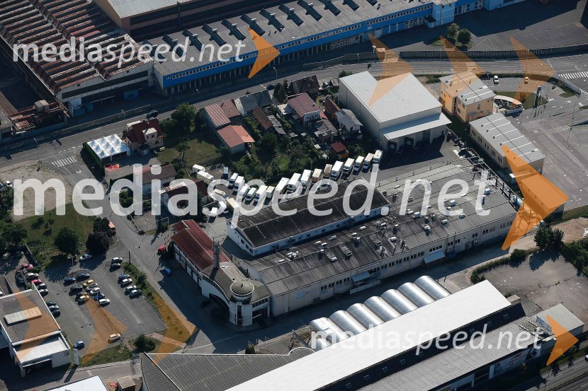 Žito d.d.Maribor in okolica iz zraka