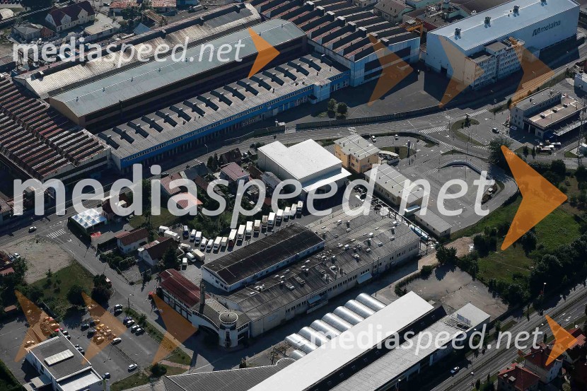 Žito d.d.Maribor in okolica iz zraka