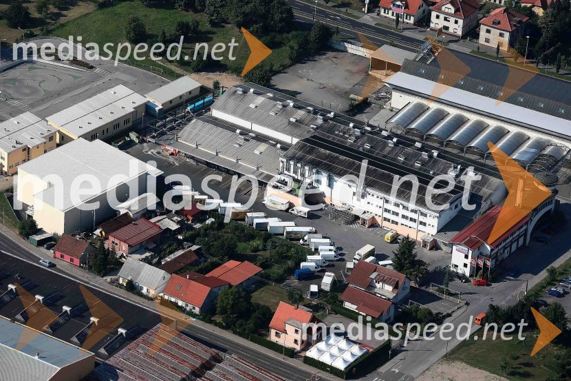 Žito d.d.Maribor in okolica iz zraka