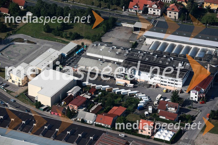 Žito d.d.Maribor in okolica iz zraka