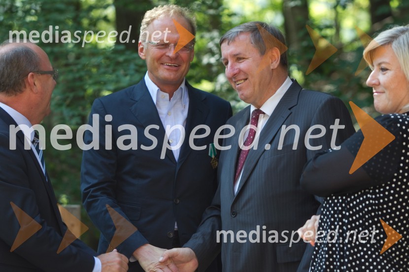 Janez Škrabec, Riko d.o.o.; Jožef Jerovšek, politikSpominska slovesnost pri Ruski kapelici 2013