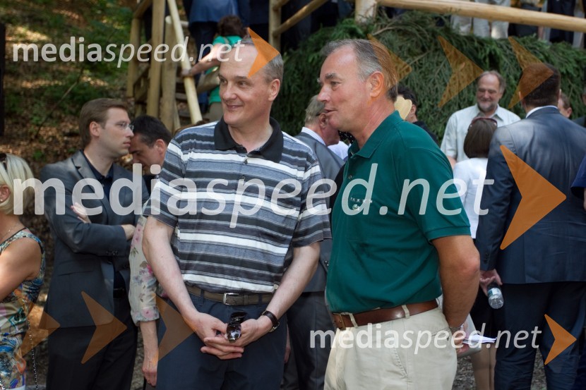 Dr. Janez Podobnik; dr. Igor BartenjevSpominska slovesnost pri Ruski kapelici 2013