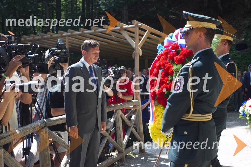 Borut Pahor, predsednik Republike SlovenijeSpominska slovesnost pri Ruski kapelici 2013