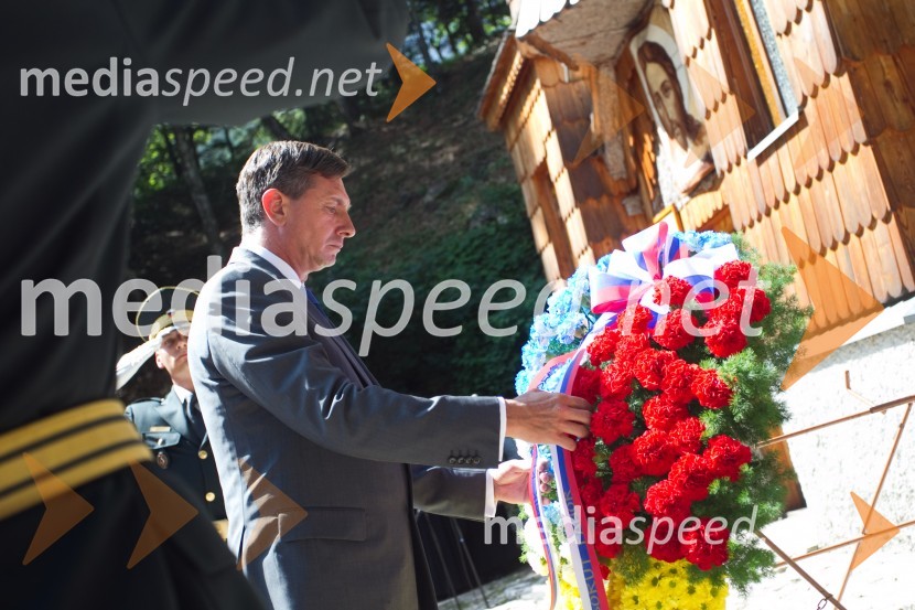 Borut Pahor, predsednik Republike SlovenijeSpominska slovesnost pri Ruski kapelici 2013