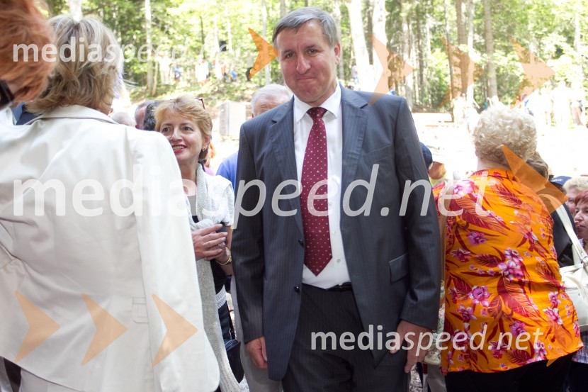 Jožef Jerovšek, politikSpominska slovesnost pri Ruski kapelici 2013