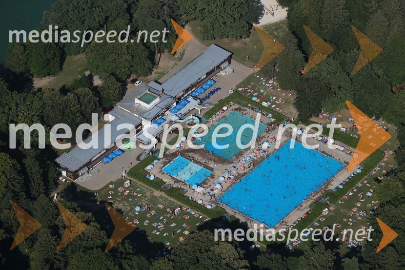 Mariborski otokMaribor in okolica iz zraka