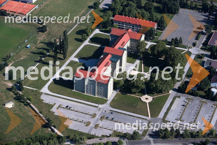 Vojašnica MariborMaribor in okolica iz zraka