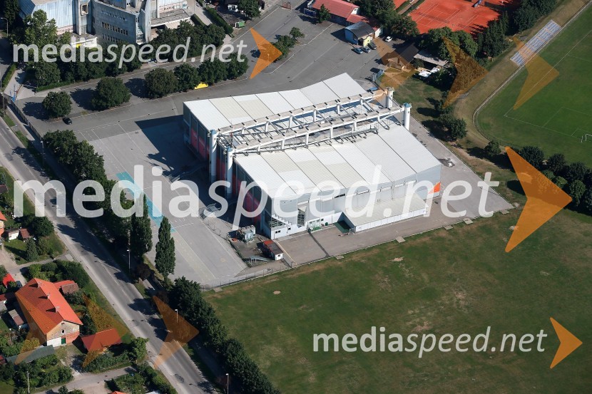 Dvorana TaborMaribor in okolica iz zraka