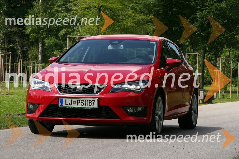 Seat Leon 2.0 TDI FRSeat Leon 2.0 TDI FR, mediaspeed test