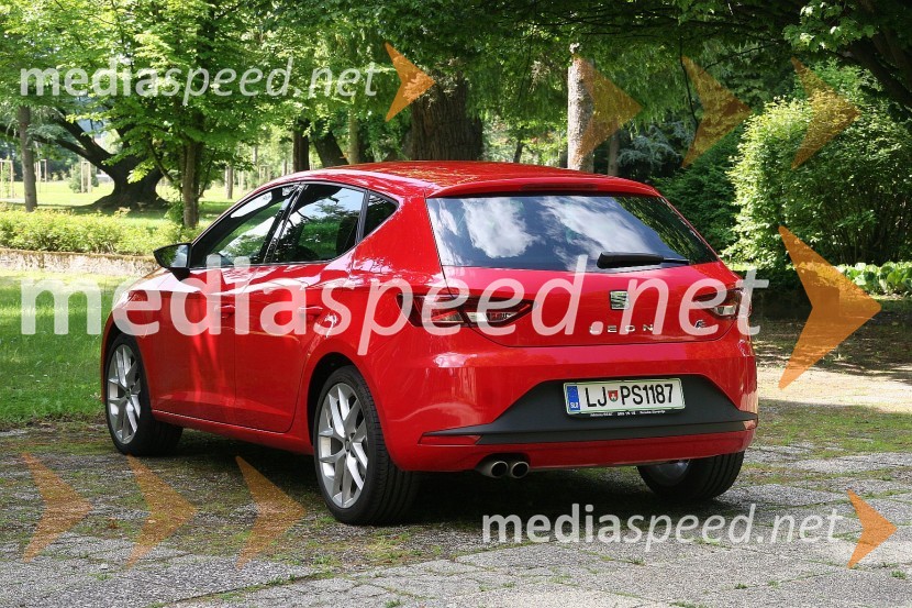 Seat Leon 2.0 TDI FRSeat Leon 2.0 TDI FR, mediaspeed test