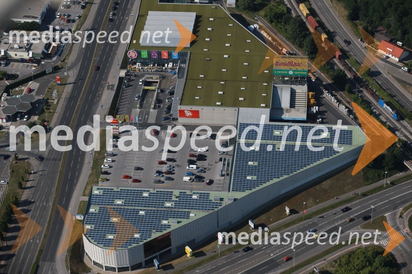 BaumaxMaribor in okolica iz zraka