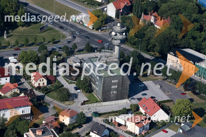 Telekom MariborMaribor in okolica iz zraka
