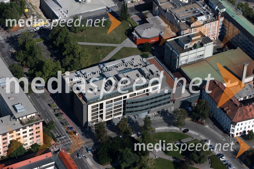 Nova KBM&nbsp;Maribor in okolica iz zraka