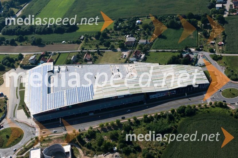 Qlandia MariborMaribor in okolica iz zraka