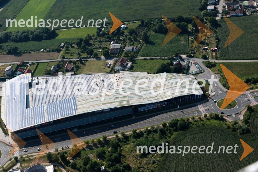 Qlandia MariborMaribor in okolica iz zraka