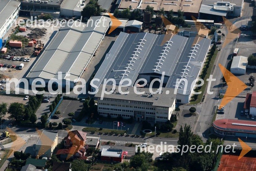 Nigrad MariborMaribor in okolica iz zraka