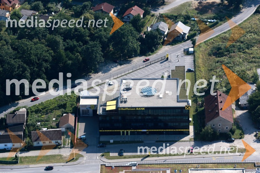 Raiffeisen Banka d.d; MariborMaribor in okolica iz zraka