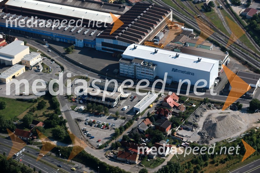 Metalna, Tezno MariborMaribor in okolica iz zraka