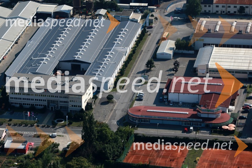 Nigrad MariborMaribor in okolica iz zraka