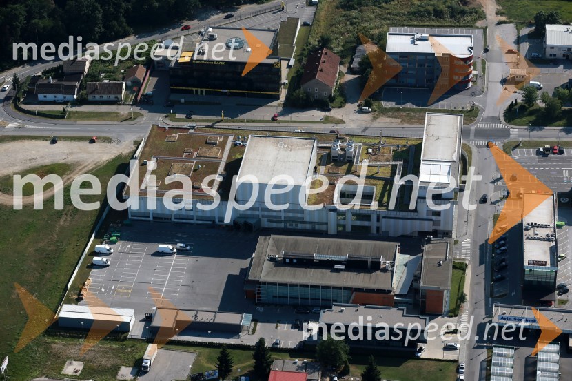 Tezno MariborMaribor in okolica iz zraka