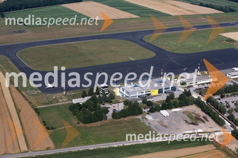 Aerodrom MariborMaribor in okolica iz zraka