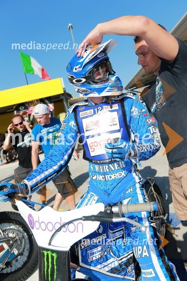 Matej Žagar (Slo)Trening pred VN Italije