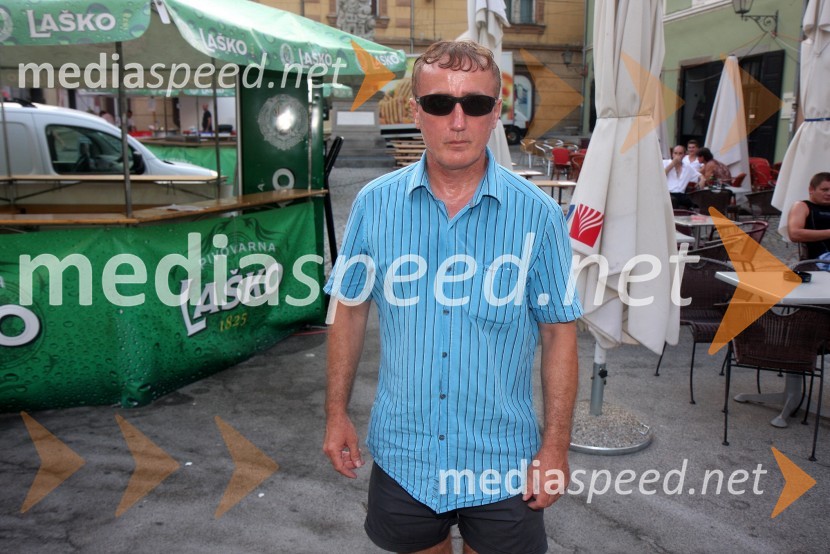 Vlado Čuš, predsednik stranke Zeleni Slovenije in soorganizatorPtujska noč 2013