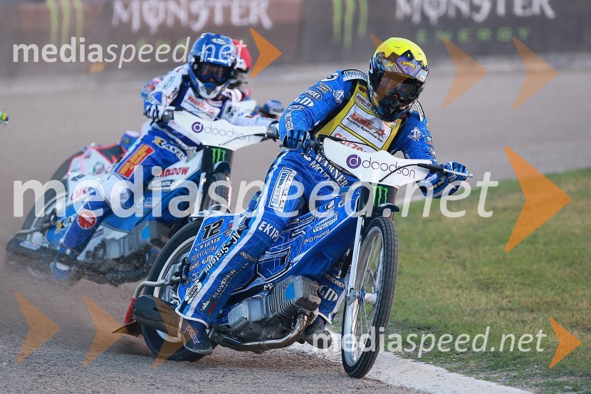 Nicki Pedersen (Danska); Matej Žagar (Slovenija)Speedway VN Italije