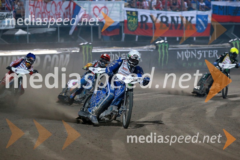 Jaroslaw Hampel (Poljska); Emil Sayfutdinov (Rusija); Matej Žagar (Slovenija);  Darcy Ward (Avstralija)Speedway VN Italije