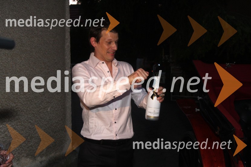 Jurij Bradač, igralec ter manekenJurij Bradač, zabava ob rojstnem dnevu