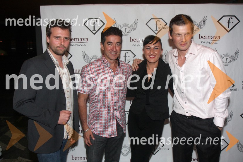 Aljoša Kovačič, igralec; Jorge Fuentes;&nbsp;Sinela Sinanovič, PR filma Izhod ter managerka in pravnica;&nbsp;Jurij Bradač, igralec ter manekenJurij Bradač, zabava ob rojstnem dnevu