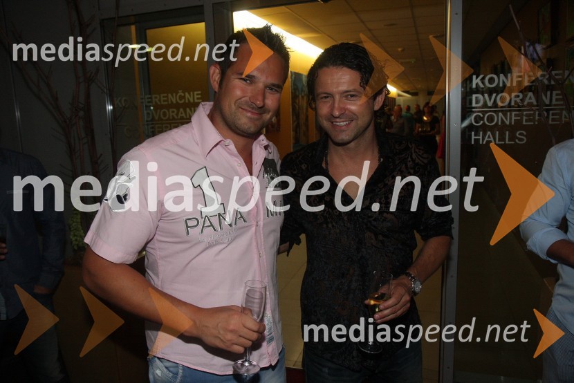 Rok Snežič, podjetnik; ...Jurij Bradač, zabava ob rojstnem dnevu