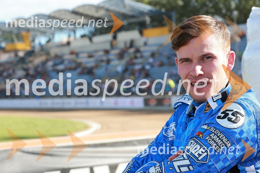 Matej Žagar (Slovenija)Trening pred VN Latvije