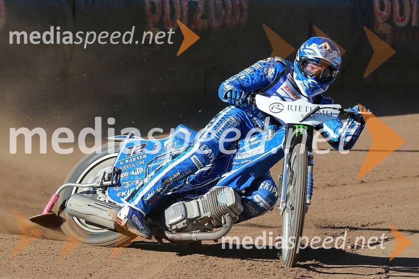 Matej Žagar (Slovenija)Trening pred VN Latvije