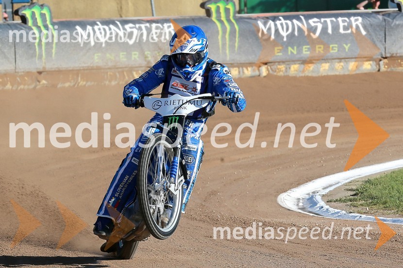 Matej Žagar (Slovenija)Trening pred VN Latvije