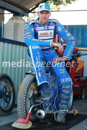 Matej Žagar (Slovenija)Trening pred VN Latvije