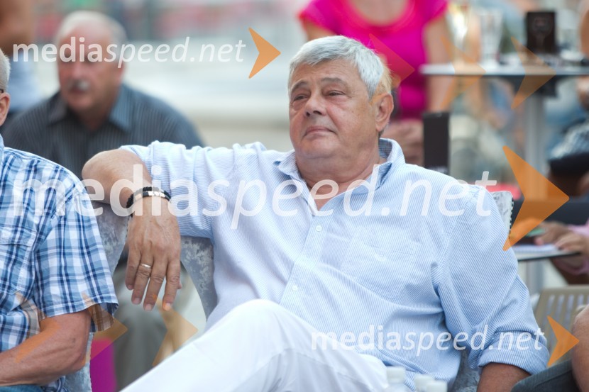 Dragutin Čermak, nekdanji košarkarObisk legend jugoslovanske košarke v Ljubljani