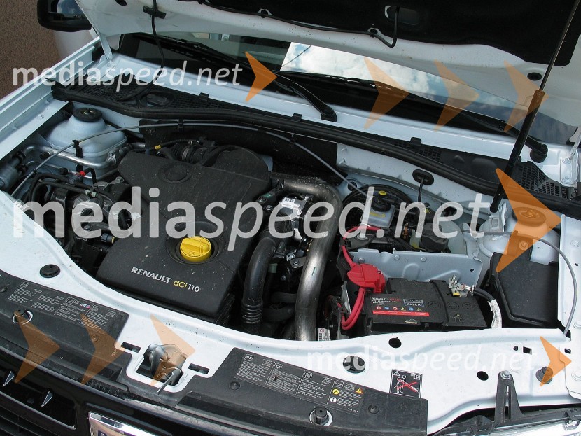 Renaultov dCi 1,5 litra in 81 kW (110 KM)Dacia Duster Extreme 1.5 dCi 4X4, mediaspeed test