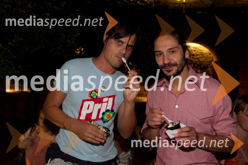 Klemen Mauhler, stand up komik; Dušan Tomić-Dule, Stand up komik 20116. poletni festival Panč, otvoritev