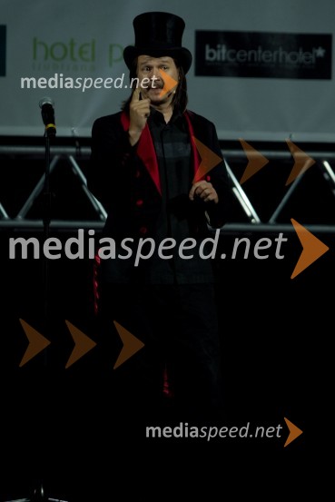 Andrej Težak-Tešky, stand up komik6. poletni festival Panč, otvoritev