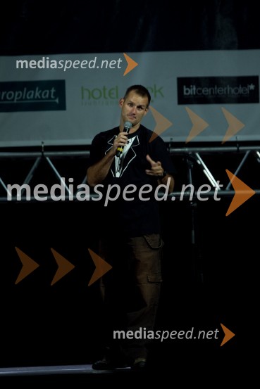 Tomaž Stanovnik, stand up komik6. poletni festival Panč, otvoritev