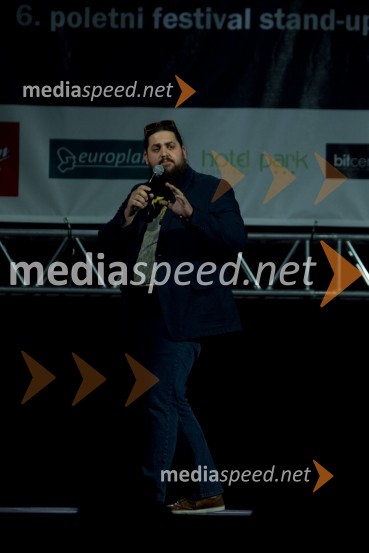 Boštjan Gorenc-Pižama, stand up komik6. poletni festival Panč, otvoritev