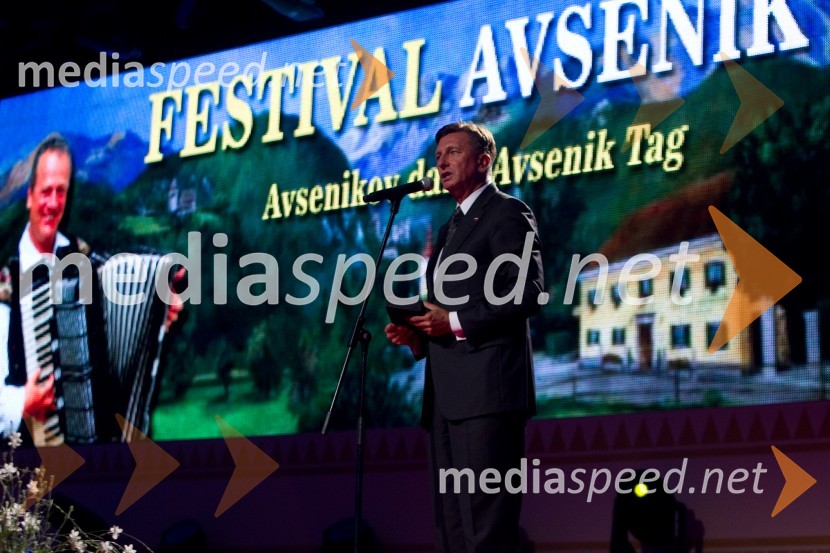 Borut Pahor, predsednik Republike SlovenijeFestival Avsenik 2013, Avsenikov dan