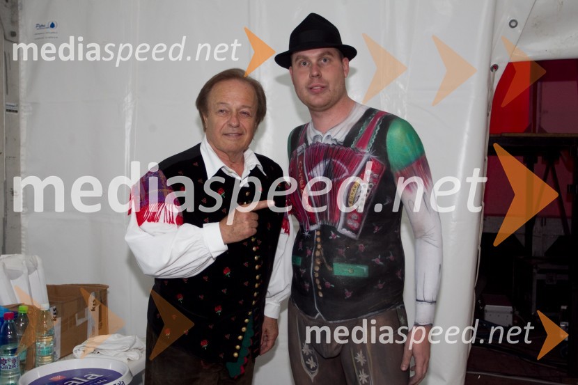 Alfi Nipič, pevec; Nejc PoljanecFestival Avsenik 2013, Avsenikov dan