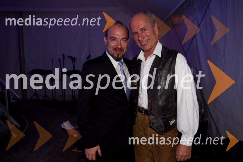 Jože Vidic, Slovenski oktet; Gregor Avsenik, organizator Festivala AvsenikFestival Avsenik 2013, Avsenikov dan