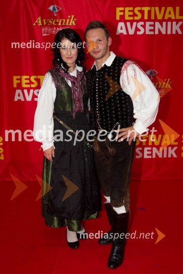 Maja Berce Podrekar, pevka; Dejan Zupan, pevecFestival Avsenik 2013, Avsenikov dan