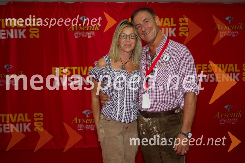 ...; Hubi Aschenbrücker, humoristFestival Avsenik 2013, Avsenikov dan