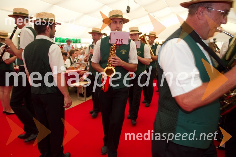 KD Laška pihalna godbaFestival Avsenik 2013, slovenski dan