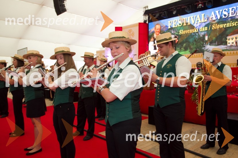 KD Laška pihalna godbaFestival Avsenik 2013, slovenski dan