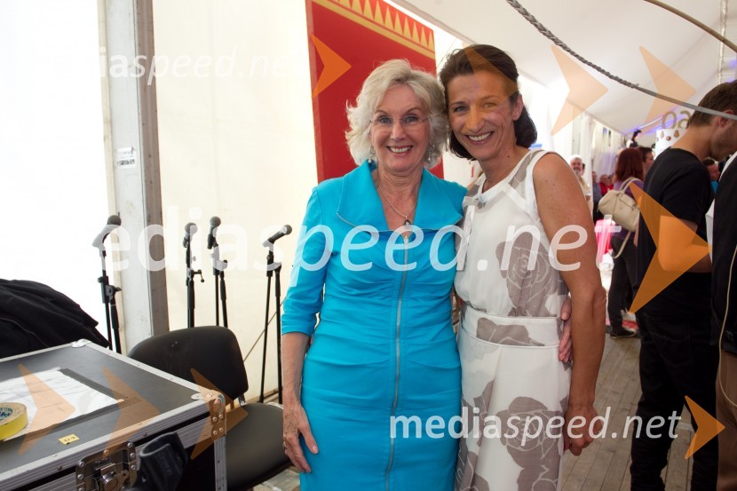 Marija Ahačič Pollak, pevka; Betka Šuhel Mikolič, BPRFestival Avsenik 2013, slovenski dan